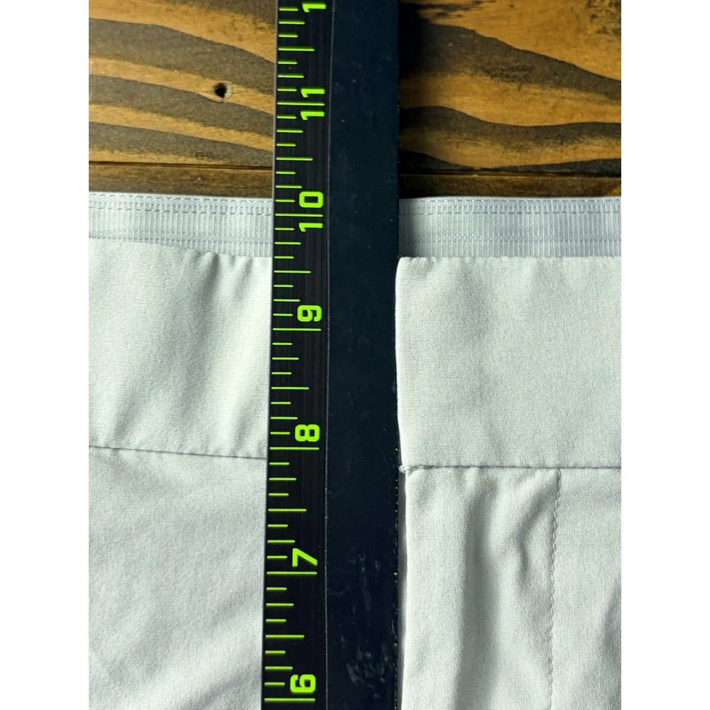 Athleta Tribeca Crop Pants Womens 4 Tern Gray Stretch Travel Work Ankle